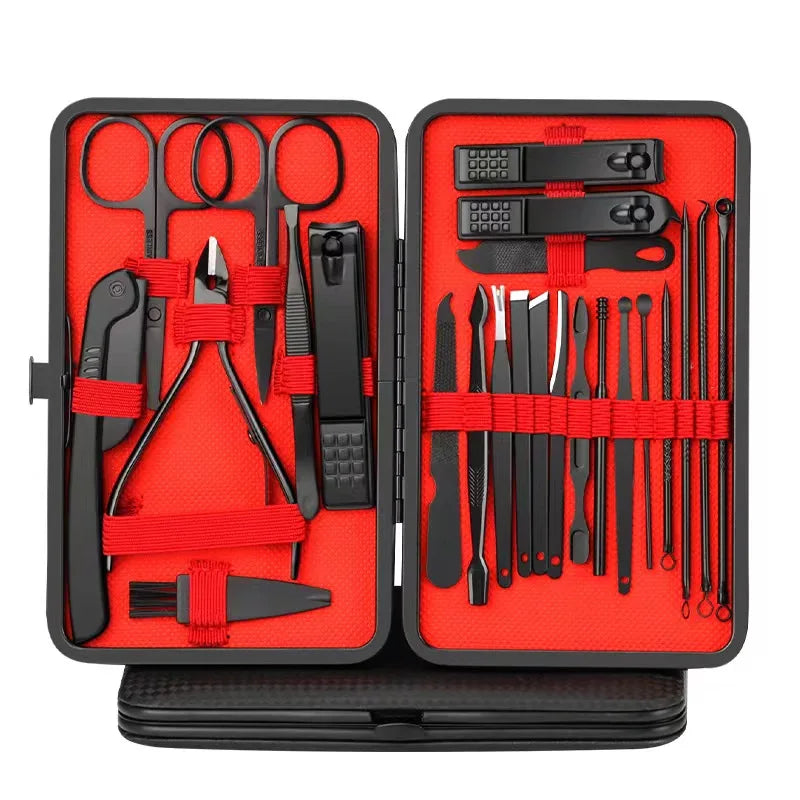 Kit de Cortadores de Unhas e Ferramentas de Manicure