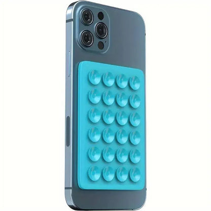 Suporte de Silicone com Ventosas para Celular – Antiderrapante e Fixação em Parede