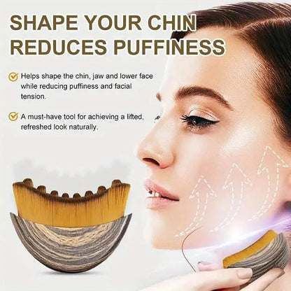 Escova Facial de Drenagem Linfática e Contorno Facial