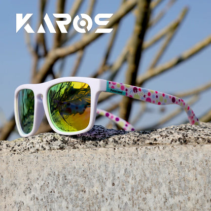 Óculos de Sol Polarizados KAROS Unissex – Antirreflexo para Direção, Esportes ao Ar Livre, Pesca, Ciclismo e Praia com Proteção UV400