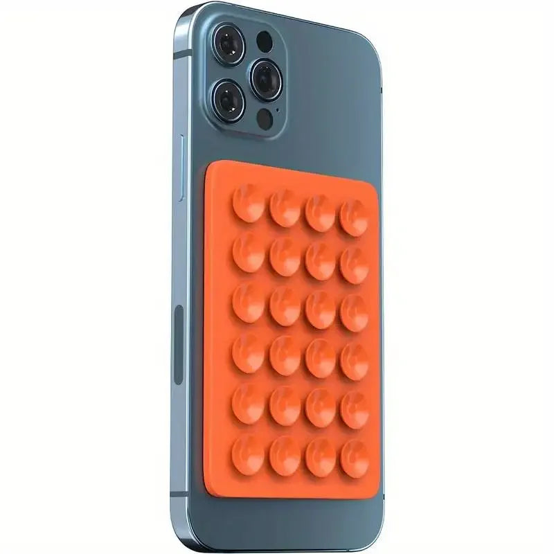 Suporte de Silicone com Ventosas para Celular – Antiderrapante e Fixação em Parede