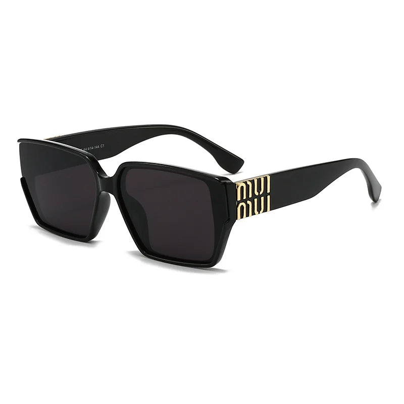 Óculos de Sol Fashion MM Designer Quadrado UV400 Unissex