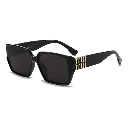 Óculos de Sol Fashion MM Designer Quadrado UV400 Unissex