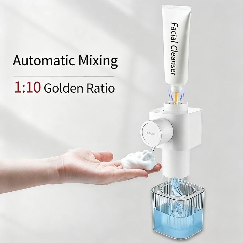 **Dispenser Automático de Espuma para Sabonete – Gerador de Espuma Portátil para Limpeza Facial e Higiene**