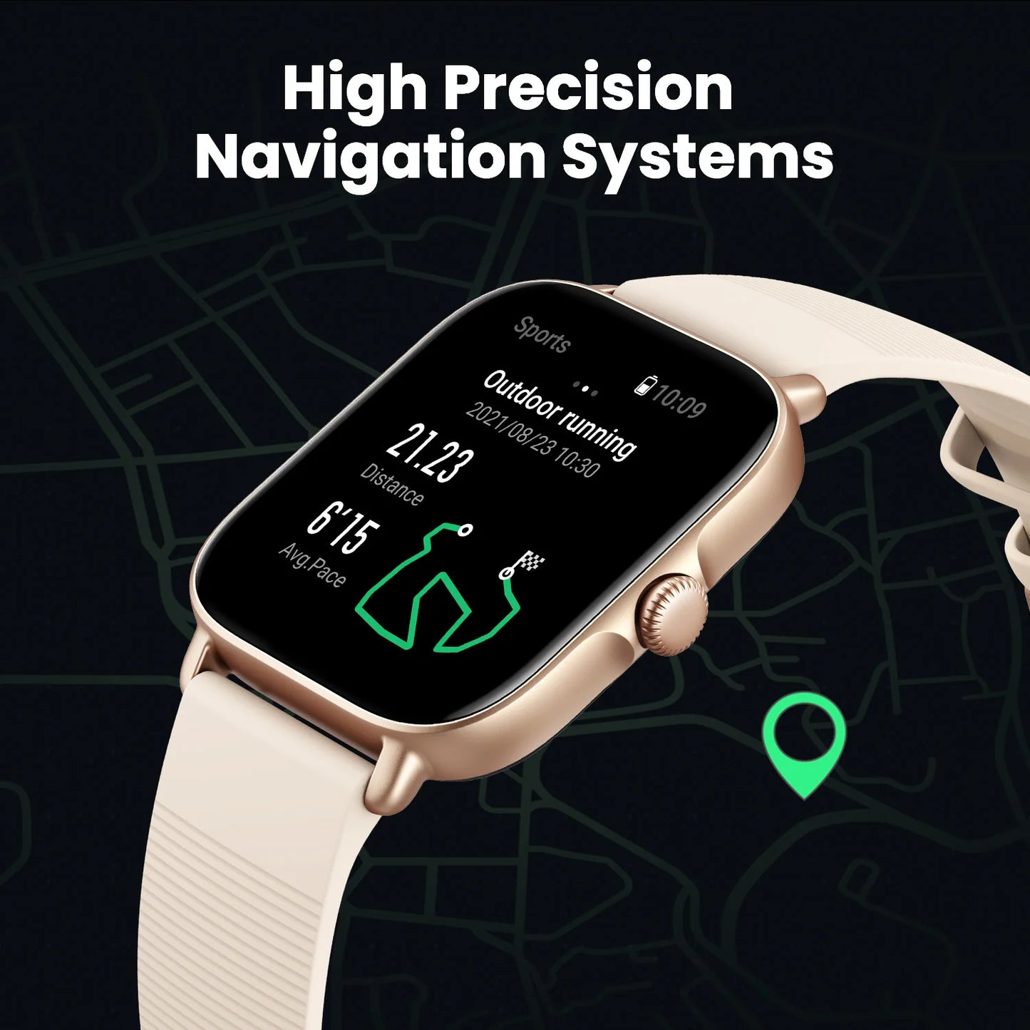 Amazfit GTS 4 Mini Smartwatch com Alexa e 150 Modos Esportivos