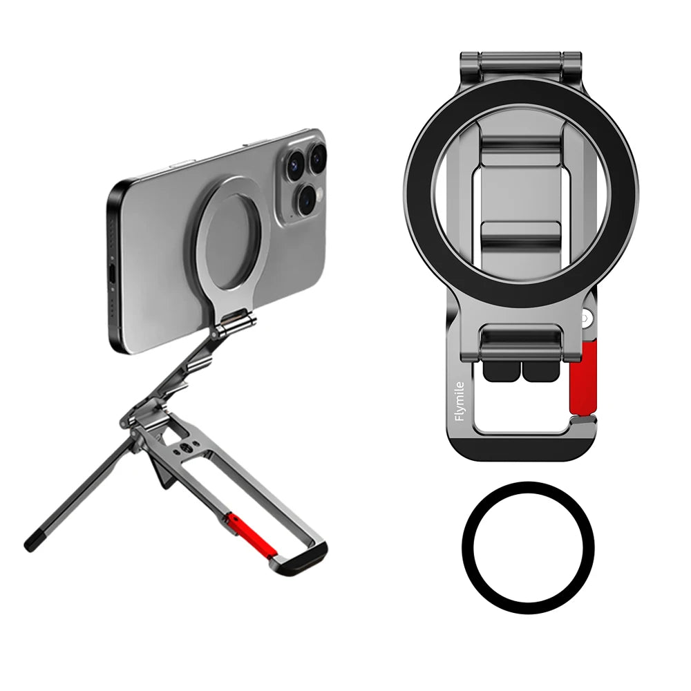 Suporte Magnético FLYMILE com Mosquetão para iPhone MagSafe