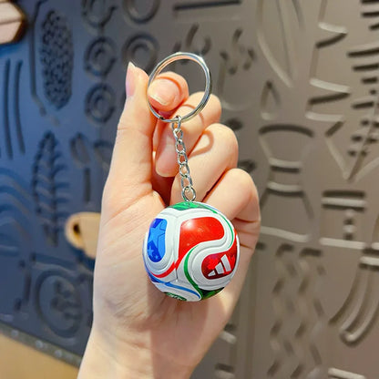 2026 FIFA Trophy Keychain Metal Key Ring Football Fan Souvenir Soccer Collectible Pendant Memorial for Men Sports Fans Gift Idea