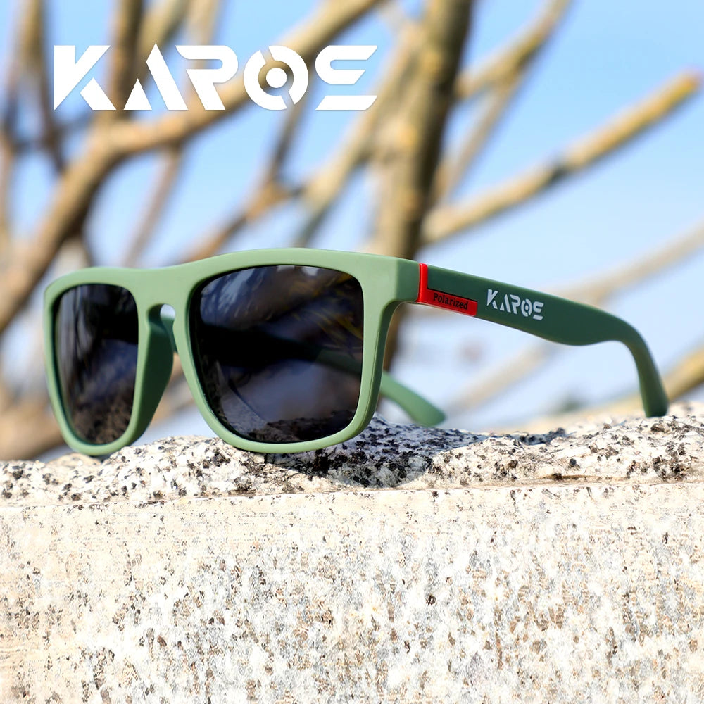 Óculos de Sol Polarizados KAROS Unissex – Antirreflexo para Direção, Esportes ao Ar Livre, Pesca, Ciclismo e Praia com Proteção UV400