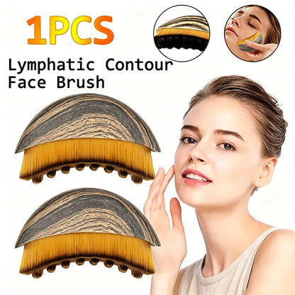 Escova Facial de Drenagem Linfática e Contorno Facial