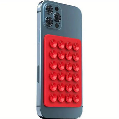 Suporte de Silicone com Ventosas para Celular – Antiderrapante e Fixação em Parede