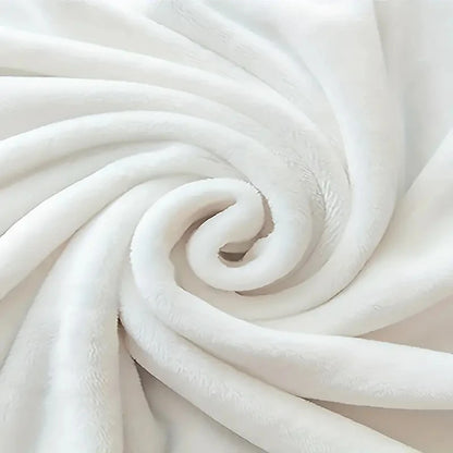 Manta Flanelada com Estampa de Pizza – Cobertor Macio, Quente e Aconchegante para Sofá, Cama e Cochilo
