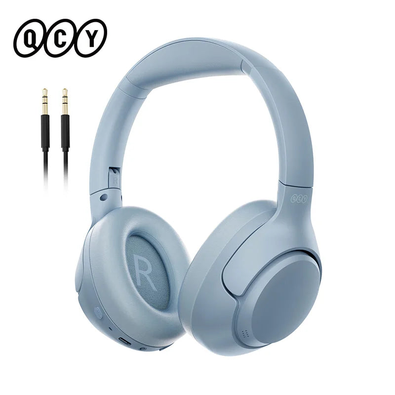 QCY H3 ANC – Headphone Bluetooth 5.4 Hi-Res com ANC Híbrido 43dB e Até 60h de Bateria